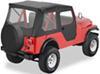 doors included requires bow system bestop tigertop for jeep cj-5 1955-1975 m-38a1 1951-1962 - black
