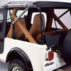 0  complete soft top system doors included bestop tigertop for jeep cj-5 1976-1983 - black