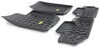 Bestop Custom Auto Floor Liners - Front and Rear - Black Contoured BE87VR