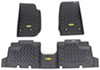 Bestop Custom Auto Floor Liners - Front and Rear - Black All Seats B5151301-5150401