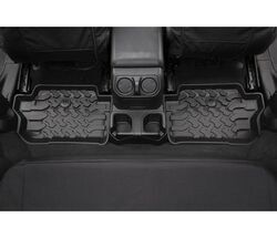 Bestop Custom Auto Floor Liners - Rear - Black                                                      
