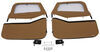 Bestop 2-Piece Soft Doors for Jeep CJ-7 1976-1986 - Spice Soft B51778-37