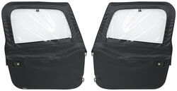 Bestop 2-Piece Soft Doors for Jeep CJ-7, Wrangler 1980-1995 - Black - B5178301