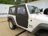 2009 jeep wrangler  full door front bestop 2-piece soft doors for unlimited - black diamond