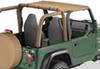 bestop strapless bikini with windshield channel for jeep - spice