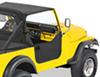 Bestop Soft Lower Half Doors for Jeep - Black Soft B5302801