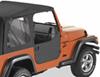 Bestop Soft Lower Half Doors for Jeep - Black Diamond Front Door B5303935
