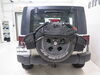 2009 jeep wrangler unlimited  cargo organizers bestop roughrider spare tire organizer for - 30 inch to 33 tires black diamond