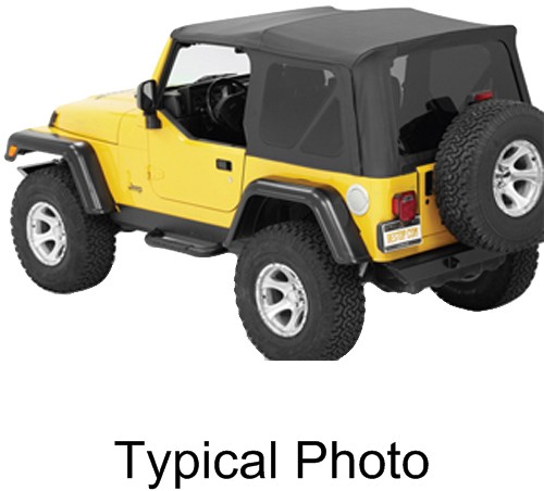 Bestop Supertop NX Soft Top For Jeep - Tinted Windows - Sailcloth ...