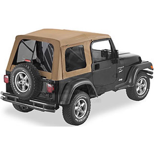 Bestop Supertop Soft Top for Jeep - Spice - Tinted Windows Bestop Jeep ...