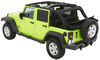 0  complete soft top system no doors bestop trektop nx glide for jeep - convertible black twill