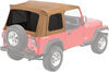 no doors requires bow system bestop replacement skin for supertop jeep soft top - spice tinted windows