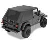 Bestop Trektop NX Complete Soft Top for Jeep - Sunroof and Tinted Windows - Black Diamond Sailcloth