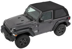 Bestop Trektop NX Soft Top - Black Twill - Sunroof and Tinted Windows                               
