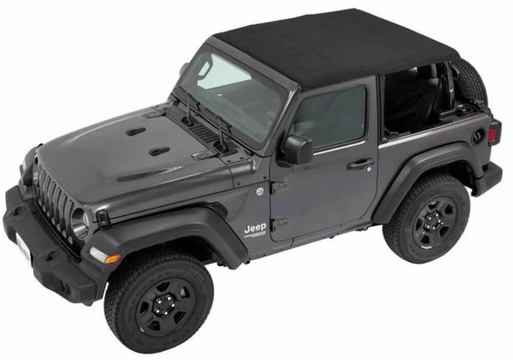 2022 Jeep Wrangler Bestop Trektop NX Soft Top - Black Twill - Sunroof ...