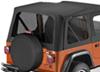 B5812115 - Black Bestop Jeep Windows