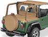 bestop duster deck cover for jeep wrangler 1997-2002 - spice