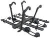 platform rack fits 2 inch hitch kuat nv 2.0 base bike for 4 bikes - hitches wheel mount matte black