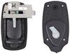 Bauer Products European Style RV Entry Door Lock - Right Hand - 8" Tall x 4-1/4" Wide Keyed Alike BA26AR
