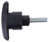 camper shell locks bauer products t-handle lock for truck caps - counterclockwise matte black