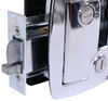 entry door bauer products camper lock - polished chrome