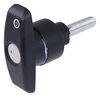 camper shell locks bauer products t-handle lock for truck caps - counterclockwise matte black