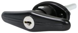 Bauer Products T-Handle Lock for Truck Caps - Counterclockwise - Gloss Black - BA67VR