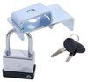 Bauer Products Propane Tank Lock with Chrome Padlock