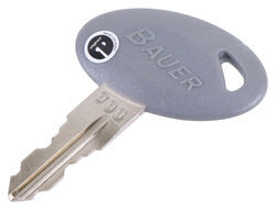 Replacement Key for Bauer RV Lock - 747 - Qty 1 - BA28RR