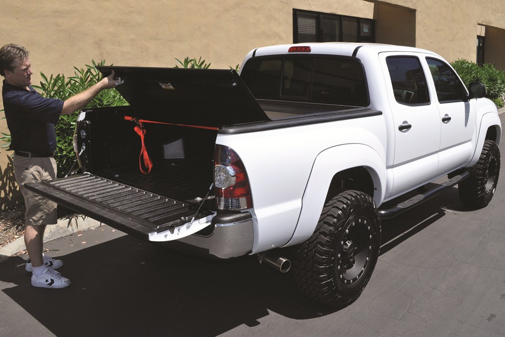 Toyota Tacoma Bakflip Fibermax Hard Tonneau Cover Folding Aluminum And Fiberglass