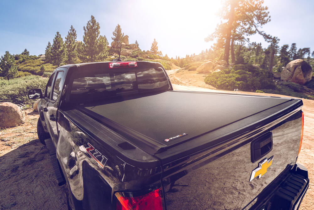 2018 Toyota Tundra Bak Revolver X4 Hard Tonneau Cover Roll Up Aluminum And Vinyl Matte Black