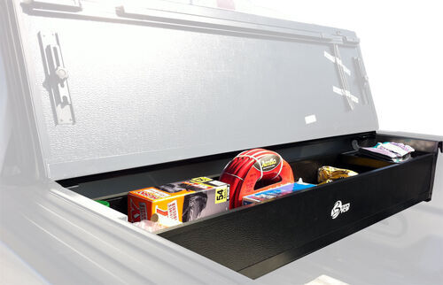 Bakbox 2 Collapsible Truck Bed Toolbox For Bak Revolver X2 Bak Roll X And Bakflip Tonneau Covers Bak Industries Accessories And Parts Bak92303