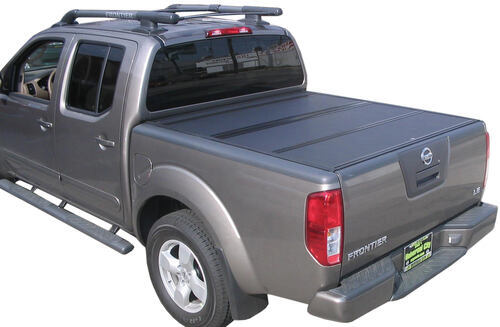 2018 Nissan Frontier Bakflip Fibermax Hard Tonneau Cover Folding Aluminum And Fiberglass