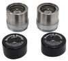 bearing buddy protectors - model 2441t-ss threaded stainless steel (pair)