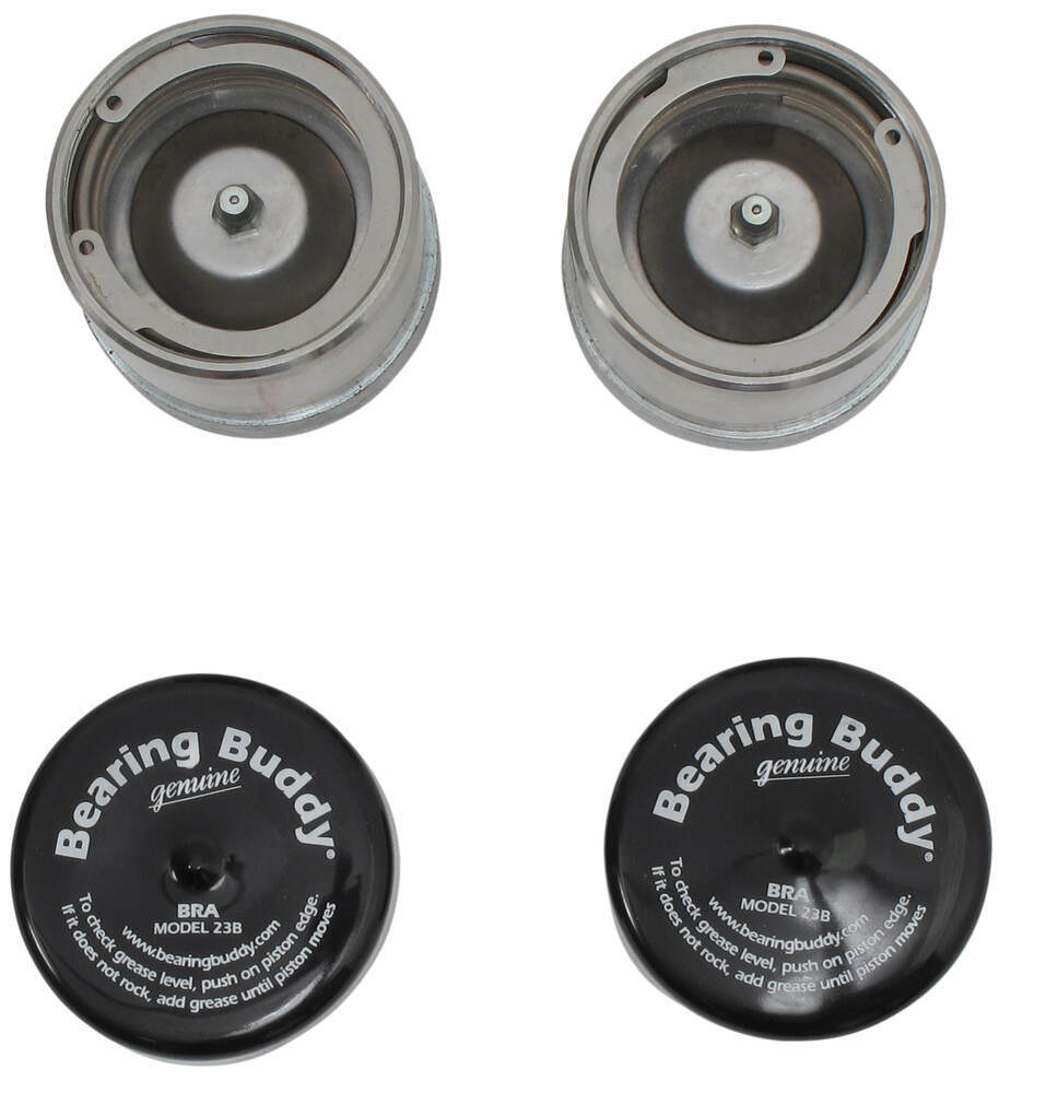 Bearing Buddy Bearing Protectors Model 2441t Ss Threaded Stainless Steel Pair Bearing Buddy Trailer Bearings Races Seals Caps Bb2441t Ss