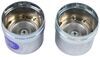 caps bearing protector grease cap buddy protectors - model 2441a w/ auto check chrome plated (pair)