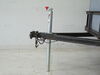 0  car hauler enclosed trailer utility bolt-on weld-on bulldog round a-frame jack - topwind 15 inch lift zinc 2 000 lbs