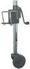 bulldog rack-and-gear jack with steel wheel - bolt on 16 inch lift 750 lbs