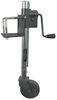 side frame mount jack bulldog rack-and-gear with steel wheel - bolt on 16 inch lift 750 lbs