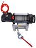 truck winch recovery plug-in remote bulldog alpha series off-road - wire rope roller fairlead 15 000 lbs