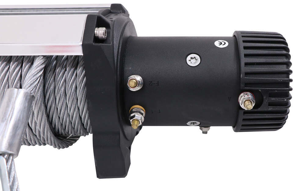 Bulldog Winch Alpha Series OffRoad Winch Wire Rope Roller Fairlead