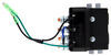 atv - utv winch plug-in remote bulldog powersports series wire rope roller fairlead 3 500 lbs