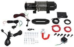 Bulldog Winch Powersports Series UTV Winch - Synthetic Rope - Hawse Fairlead - 4,000 lbs - BDW15012