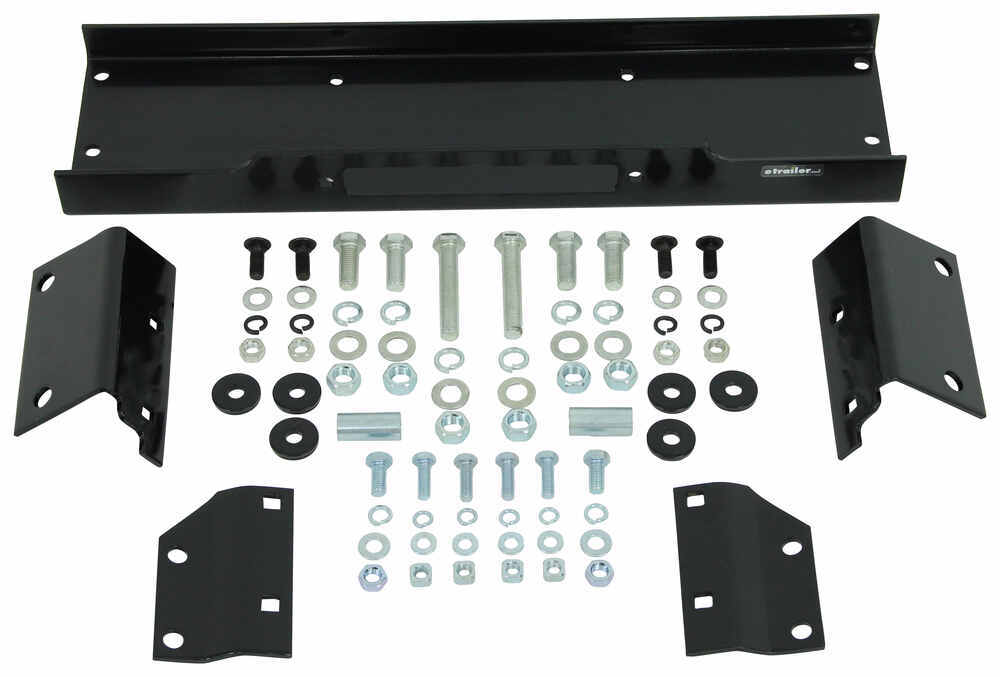 Bulldog Winch Winch Mounting Plate Kit for Jeep CJ and YJ Bulldog Winch ...