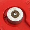 electric winch bulldog pulley block - cast iron housing w/red powder coat break strength 24 000 lbs