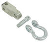 shackle with shank solid bulldog winch 2 inch x receiver 3/4