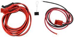 Bulldog Winch Booster Cable Set w/ Power Leads - Quick Connect to Clamp - 2 Gauge - 20' Long    