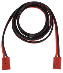 Bulldog Winch Jumper Cable Extension Set - Quick Connect to Quick Connect - 2 Gauge - 15' Long - BDW20219