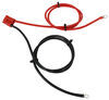 electric winch wiring bulldog kit for atv/utv winches - 48 inch long power lead