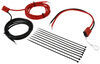 electric winch wiring bulldog kit for atv/utv winches - 120 inch long power lead